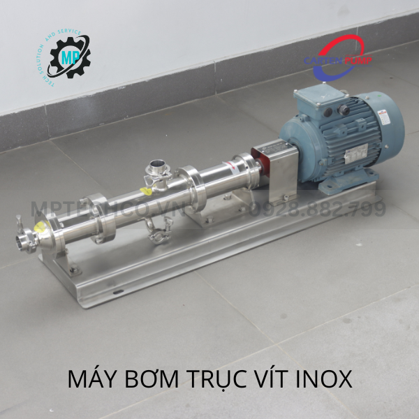 MÁY BƠM TRỤC VÍT INOX